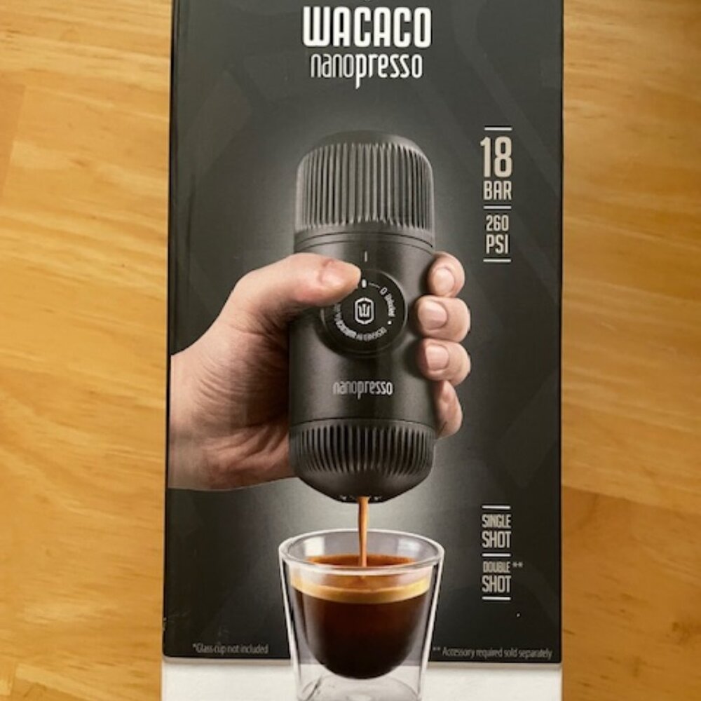 Wacaco Nanopresso portable espresso maker